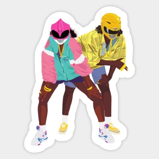 Mighty Morphin Grl Pwr! Sticker